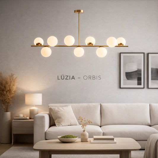 Suspension Design à Globes en Verre – ORBIS