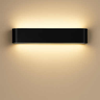 Applique Murale LED en Aluminium Brossé – Design Moderne