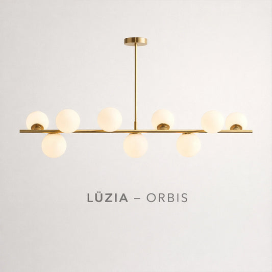 Suspension Design à Globes en Verre – ORBIS